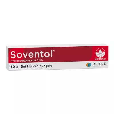 SOVENTOL Hydrocortisonacetaat 0,5% crème, 30 g
