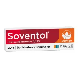 SOVENTOL Hydrocortisonacetaat 0,25% crème, 20 g