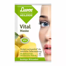 Luvos Natural Cosmetics Healing Clay Vital Masker, 2X7,5 ml