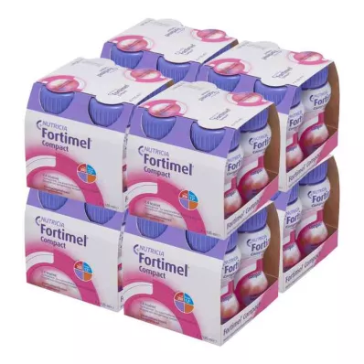 Fortimel Compact 2.4 bosvruchtensmaak (8x4x125 ml) Fortimel Compact 2.4 bosvruchtensmaak (8x4x125 ml)