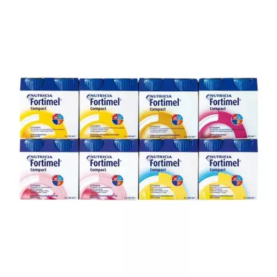 FORTIMEL Compact 2.4 Gemengd karton 8X4X125 ml