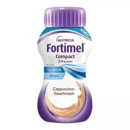 FORTIMEL Compact 2.4 Cappuccinosmaak, 4X125 ml
