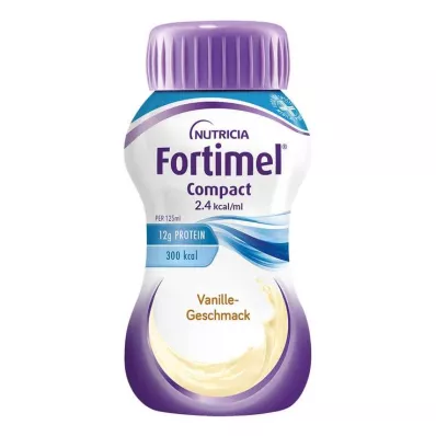 FORTIMEL Compact 2.4 Vanillesmaak 8X4X125 ml FORTIMEL Compact 2.4 Vanillesmaak 8X4X125 ml
