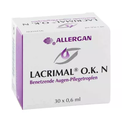 LACRIMAL O.K. N oogdruppels, 30X0,6 ml LACRIMAL O.K. N oogdruppels, 30X0,6 ml