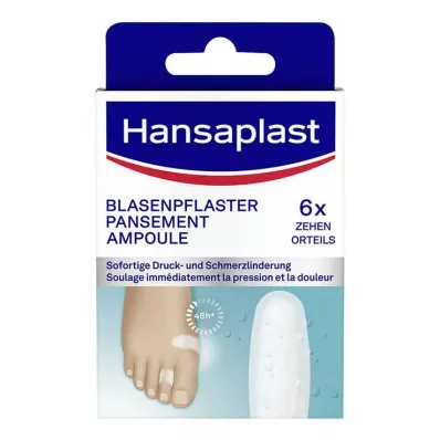 HANSAPLAST Blaarpleister klein, 6 stuks HANSAPLAST Blaarpleister klein, 6 stuks