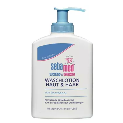 SEBAMED BABY &amp; KIND Waslotion huid &amp; Haar, 200 ml