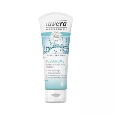 LAVERA basis sensitiv voetcrème, 75 ml LAVERA basis sensitiv voetcrème, 75 ml
