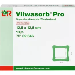 VLIWASORB Pro superabsorb.comp.steriel 12,5x12,5 cm, 10 st