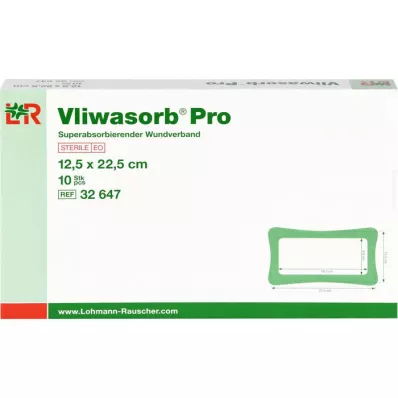 VLIWASORB Pro superabsorb.comp.steriel 12,5x22,5 cm, 10 st
