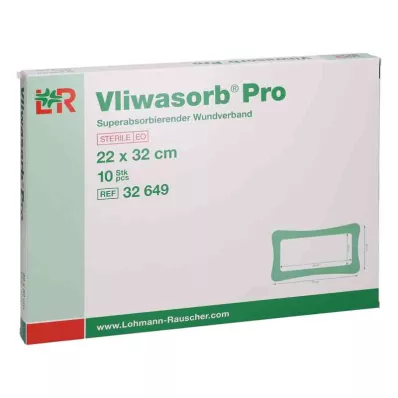 VLIWASORB Pro superabsorb.comp.steriel 22x32 cm, 10 st VLIWASORB Pro superabsorb.comp.steriel 22x32 cm, 10 st