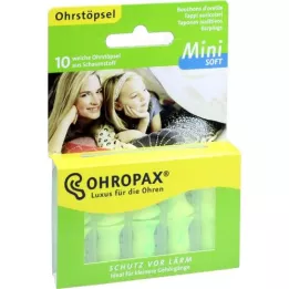 OHROPAX mini stopper van zacht schuim, 10 stuks