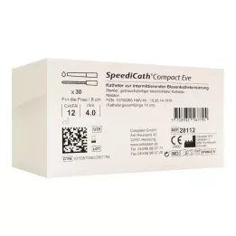 SPEEDICATH Compacte Eve katheter Ch 12, 30 stuks
