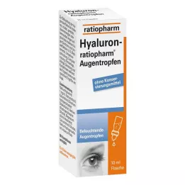 HYALURON-RATIOPHARM Oogdruppels, 10 ml