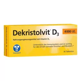DEKRISTOLVIT D3 4.000 I.U. tabletten, 30 st