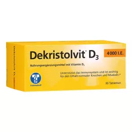 DEKRISTOLVIT D3 4.000 I.U. tabletten, 90 st