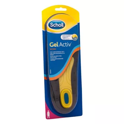 SCHOLL GelActiv inlegzool Werk dames Gr.38-42, 2 stuks