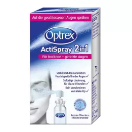 OPTREX ActiSpray 2in1 f.droge+geïrriteerde ogen, 10 ml