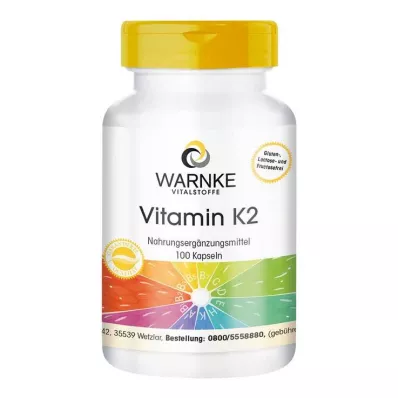 VITAMIN K2 CAPSULES, 100 st