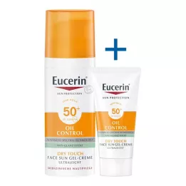 EUCERIN Zonnebrandcrème Olie Contr.Anti-Gl.Eff.LSF50+, 50 ml