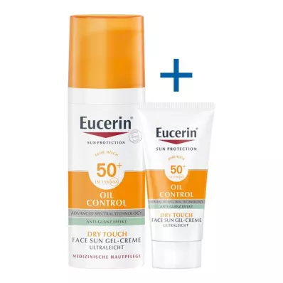 EUCERIN Zonnebrandcrème Olie Contr.Anti-Gl.Eff.LSF50+, 50 ml