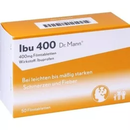 IBU 400 Dr.Mann filmomhulde tabletten, 50 stuks