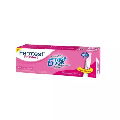 Femtest vroege test 6 dagen ervoor, 1 uur Femtest vroege test 6 dagen ervoor, 1 uur