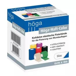 HÖGA-HAFT Kleur fixatietape 6 cm x 4 m blauw, 1 st