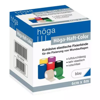 HÖGA-HAFT Kleur fixatietape 6 cm x 4 m blauw, 1 st HÖGA-HAFT Kleur fixatietape 6 cm x 4 m blauw, 1 st