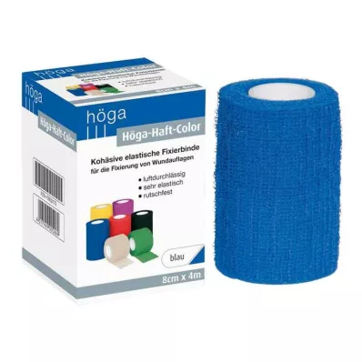HÖGA-HAFT Kleur fixatietape 8 cm x 4 m blauw, 1 st HÖGA-HAFT Kleur fixatietape 8 cm x 4 m blauw, 1 st