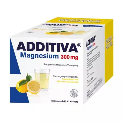 ADDITIVA Magnesium 300 mg N sachets, 60 stuks