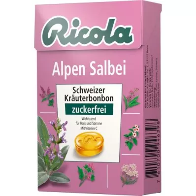 RICOLA o.Z.Box Salie Alpen Sage Snoepjes, 50 g