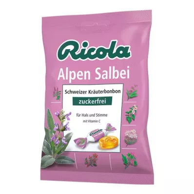 Ricola suikervrije alpensalie snoepjes, 75 g
