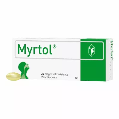 MYRTOL zachte capsules met enterische capsule, 20 stuks