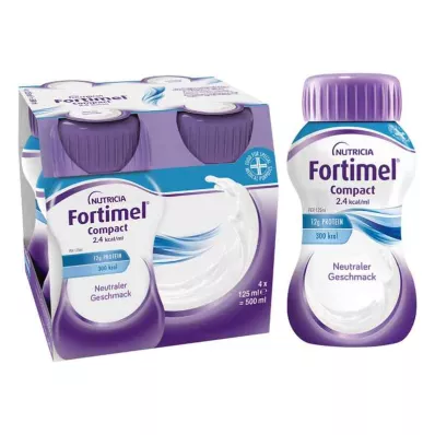 Fortimel Compact 2.4 Neutraal (4x125 ml) Fortimel Compact 2.4 Neutraal (4x125 ml)