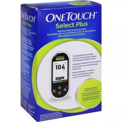 ONE TOUCH Select Plus-systeem voor bloedglucosecontrole mg/dl, 1 st