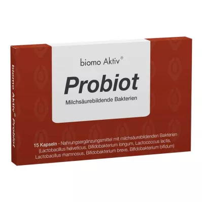 BIOMO Actieve Probiot-capsules, 15 capsules BIOMO Actieve Probiot-capsules, 15 capsules