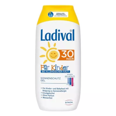 LADIVAL Allergische huidgel voor kinderen LSF 30, 200 ml