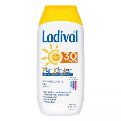 Ladival kinderzonnegel voor kinderen met een allergische huid LSF 30 (200 ml)
