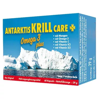 Antarctica Krill Care-capsules, 60 stuks