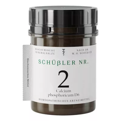 Schüssler No.2 Calciumfosforicum D 6 tabletten, 1000 stuks
