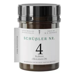 Schüssler No.4 Kaliumchloratum D 6 tabletten, 400 stuks
