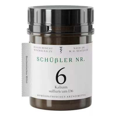 SCHÜSSLER NR.6 Kalium sulphuricum D 6 tabletten, 1000 st