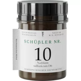 SCHÜSSLER NR.10 Natrium sulphuricum D 6 tabletten, 1000 st