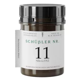 Schüssler No.11 Silicea D 12 tabletten, 1000 stuks