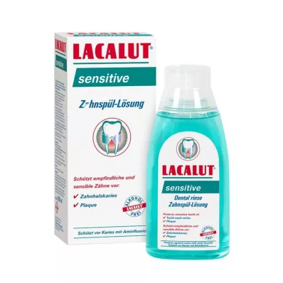 Lacalut gevoelige tandspoeloplossing, 300 ml