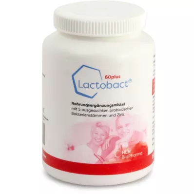 LACTOBACT 60plus enteric-gecoate capsules, 180 stuks