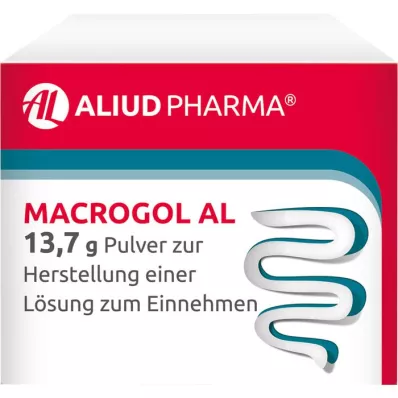 MACROGOL AL 13,7 g Oraal preparaat, 100 stuks