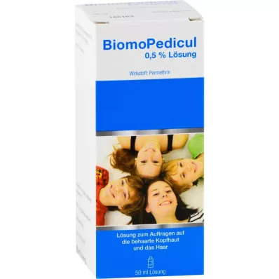 BIOMOPEDICUL 0,5% oplossing, 50 ml