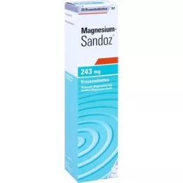 MAGNESIUM SANDOZ 243 mg bruistabletten, 20 stuks
