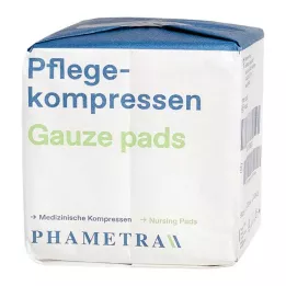 PFLEGEKOMPRESSEN Non-woven 10x10 cm niet-steriel 4-voudig, 100 stuks